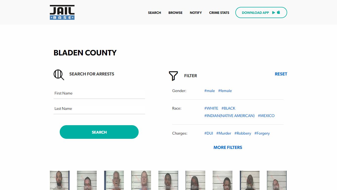 Bladen County Jail Inmate Search and Mugshots | JailBase